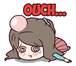 Micah the Wonder Girl sticker #7295171