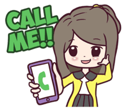 Micah the Wonder Girl sticker #7295172