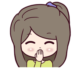 Micah the Wonder Girl sticker #7295178