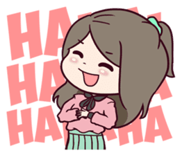 Micah the Wonder Girl sticker #7295180