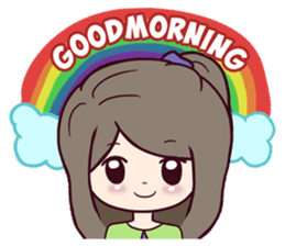 Micah the Wonder Girl sticker #7295181