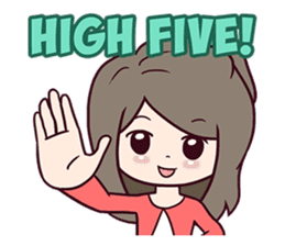 Micah the Wonder Girl sticker #7295183