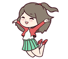 Micah the Wonder Girl sticker #7295185