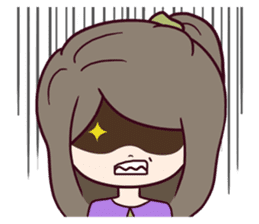 Micah the Wonder Girl sticker #7295195