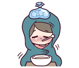 Micah the Wonder Girl sticker #7295197