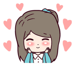 Micah the Wonder Girl sticker #7295199