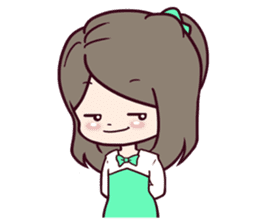 Micah the Wonder Girl sticker #7295200