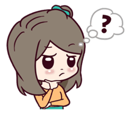 Micah the Wonder Girl sticker #7295204