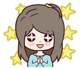 Micah the Wonder Girl sticker #7295205