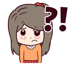 Micah the Wonder Girl sticker #7295206