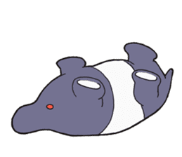 I am a tapir sticker #7295294