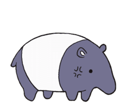 I am a tapir sticker #7295305