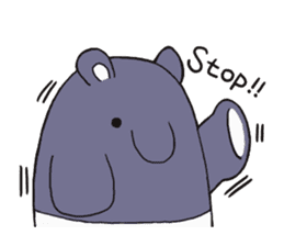 I am a tapir sticker #7295317