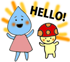 Shizuku chan and friends sticker #7295968