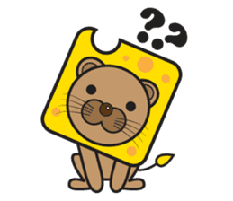 Cheese LEO sticker #7296172