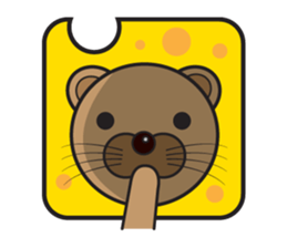 Cheese LEO sticker #7296194