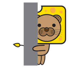 Cheese LEO sticker #7296197