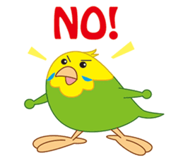 Sweet Budgerigar sticker #7296329