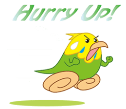 Sweet Budgerigar sticker #7296338