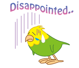 Sweet Budgerigar sticker #7296339