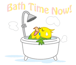 Sweet Budgerigar sticker #7296351