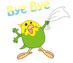Sweet Budgerigar sticker #7296352