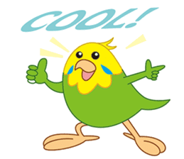 Sweet Budgerigar sticker #7296353