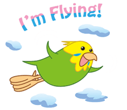 Sweet Budgerigar sticker #7296364