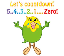 Sweet Budgerigar sticker #7296366