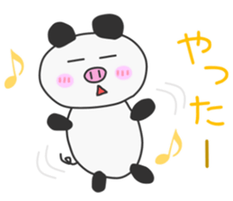 PIG-PANDA sticker #7297014