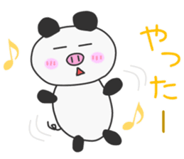 PIG-PANDA sticker #7297014