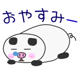 PIG-PANDA sticker #7297017