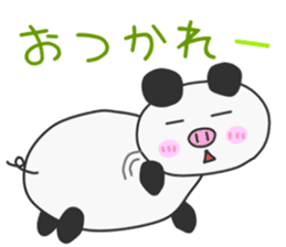 PIG-PANDA sticker #7297027