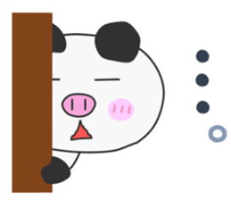 PIG-PANDA sticker #7297034