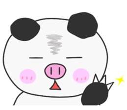PIG-PANDA sticker #7297038