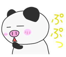 PIG-PANDA sticker #7297047