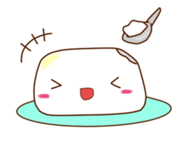 tofu's friends sticker #7297252