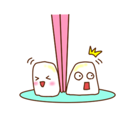 tofu's friends sticker #7297253