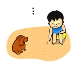 Nong C and Cocoa sticker #7297544
