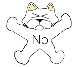 "Nyan ta ful" English version sticker #7298214