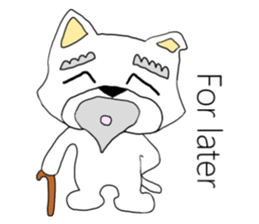 "Nyan ta ful" English version sticker #7298223