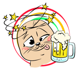 Cute seal's life sticker #7298454