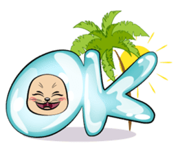 Cute seal's life sticker #7298475