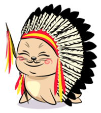 Cute seal's life sticker #7298480