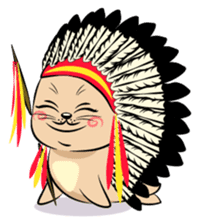 Cute seal's life sticker #7298480