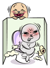 Cute seal's life sticker #7298483