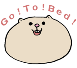 Ham cutlet of the hamster sticker #7298522