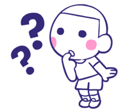 Shining face Bulb Boy2 sticker #7298530