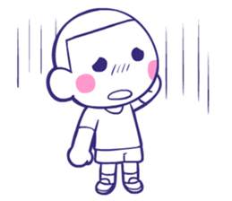 Shining face Bulb Boy2 sticker #7298540