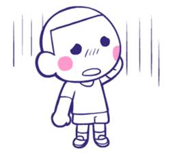 Shining face Bulb Boy2 sticker #7298540